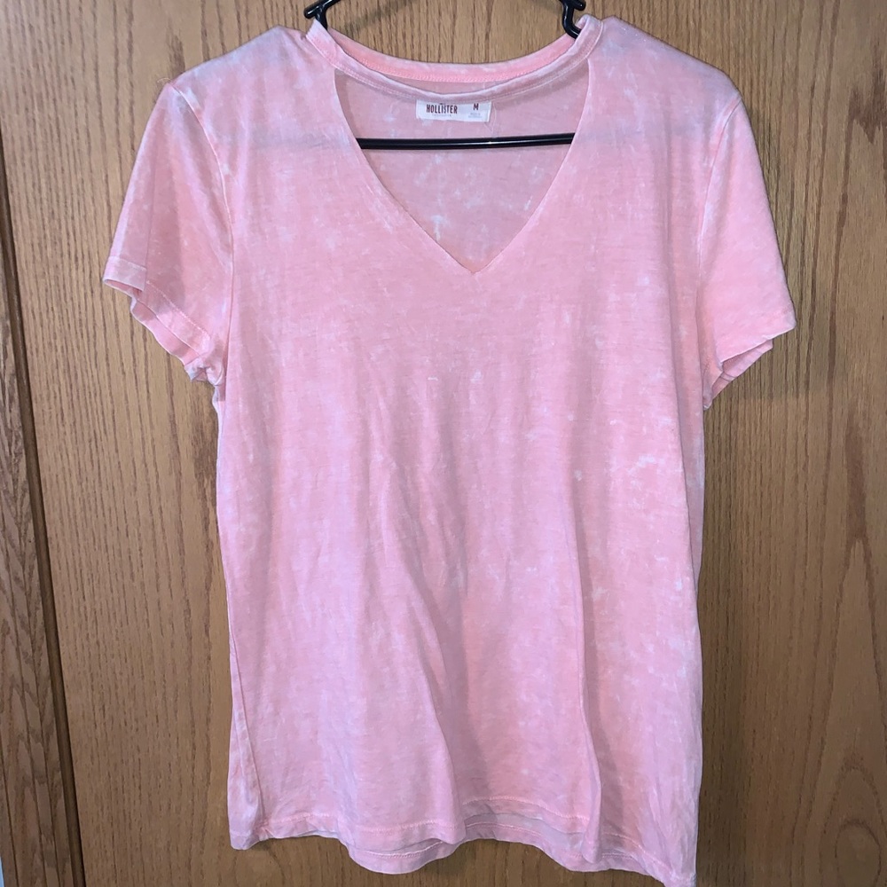 Hollister pink tshirt
